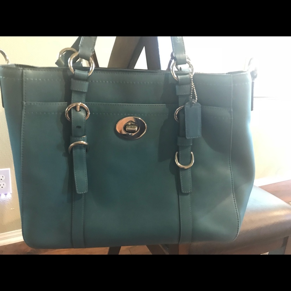 Coach Chelsea Genuine Leather Tote
